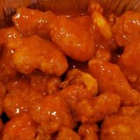 Buffalo Shrimp · Choice of dipping sauce.