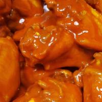 50 Wings · Wing World favorite: Includes your choice of blue cheese or ranch dressing and celery.