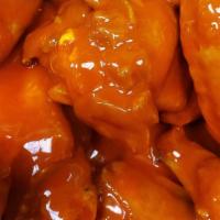 75 Wings · Wing World favorite: Includes celery and your choice of blue cheese or ranch dressing.