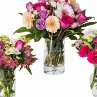 Designer'S Choice Arrangement In Vase · Let our designers choose our freshest flowers currently in stock to create a beautiful color...