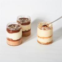 Dessert Jar Set · Mixed berry cheesecake jar, cookies n’ cream cheesecake jar, tiramisu jar, birthday cake jar