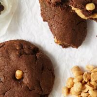 Peanut Butter Chocolate  · Chocolate cookie dough with peanut butter filling.