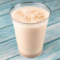 16 Oz Aguas Frescas (Horchata) · White rice water, mixed with cinnamon milk and sweetened with sugar.