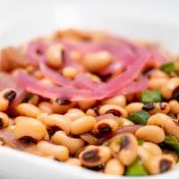 Black-Eyed Pea Salad · Small. Team favourite, chef's special black-eyed pea salad with veggies, super fresh lime - ...