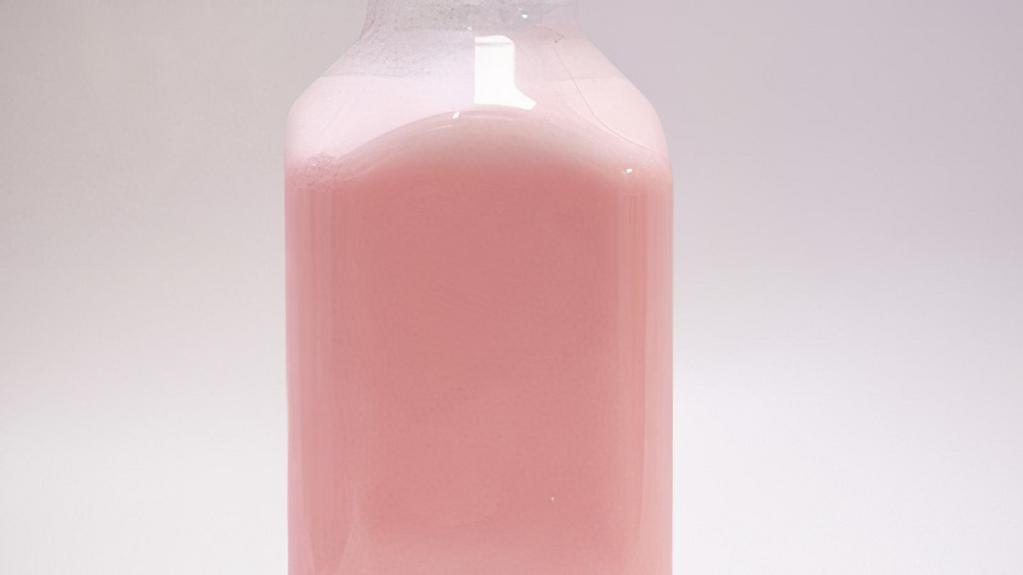 Rose Lassi · Yogurt-based drink made with Rooh-afza.