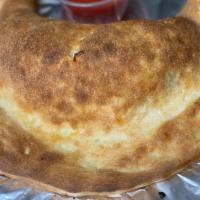 Cheese Calzone
 · Made with ricotta cheese and mozzarella.