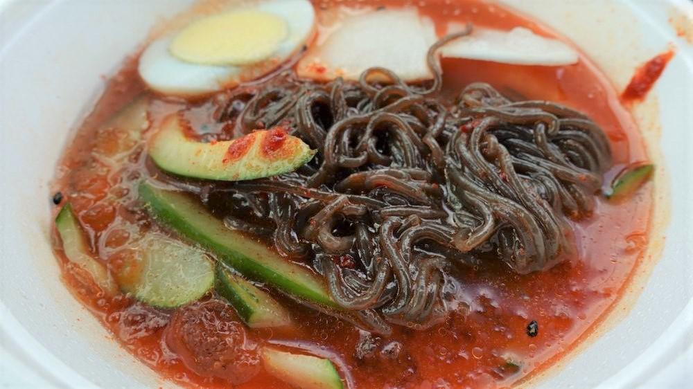 Spicy Cold Noodle 비빔냉면 · 
