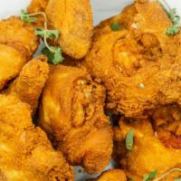 Homestyle Fried Chicken, White Meat (8 Pieces) · Whole chicken cut into eight pieces fried to perfection.