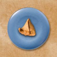 Meat Samosa · Flaky pastry turnovers filled with spiced minced meat and deep-fried till crisp and golden. ...