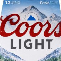 Coors Light 12Pk Bottles · 