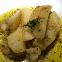 Oven Roasted Lemon Potatoes · 