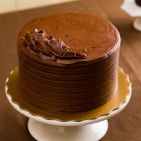 Classic Chocolate - 6 Inch · moist cocoa-based chocolate cake and decadent chocolate frosting - serves 6 to 10