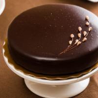 Chocolate Truffle Torte · With deep chocolate flavor and a creamy texture.