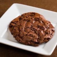 Fudge Brownie Cookie · A crispy-chewy-chocolatey treat.