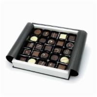 Chocolate Bonbons - 25 Pieces Box · ingredients: 
Dark Chocolate (minimum cocoa solids 71%) (Cocoa from Madagascar (63%), Sugar,...