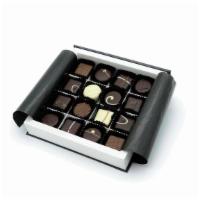 Chocolate Bonbons - 16 Pieces Box · ingredients: 
Dark Chocolate (minimum cocoa solids 71%) (Cocoa from Madagascar (63%), Sugar,...