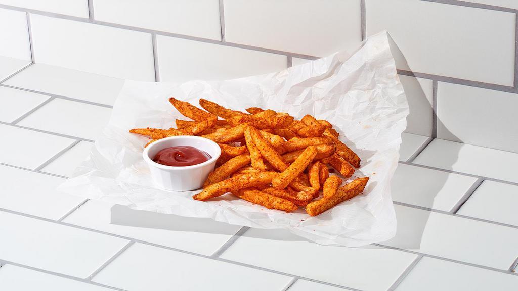 Hot Fries · Crazy-crisp fries, crazy-great flavor. For the fries lover that can handle their spice.