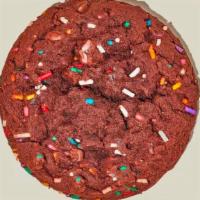 Chocolate Confetti Cookie · A cocoa-and-vanilla-packed revision of the classic Confetti Cookie, remixing chocolatey boxe...