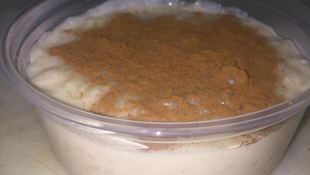 Rice Pudding · rice pudding with cinnamon (optional)