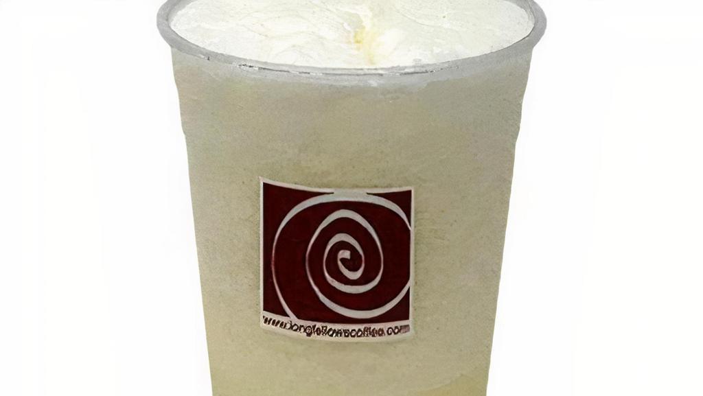 Frozen Lemonade · Old fashioned lemonade blended with ice.