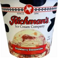 Strawberry Cheesecake Pint · Richman's Strawberry Cheesecake Pint