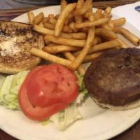 Turkey Burger · w/ Cole Slaw & Pickle