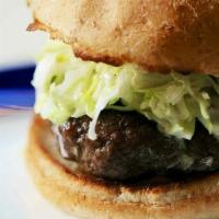 Latin Spicy Cheeseburger · It's juicy, tasty and not too caliente.