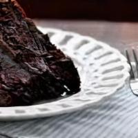 Rich Chocolate Cake · House-made chocolate cake flavored with melted chocolate and cocoa powder.