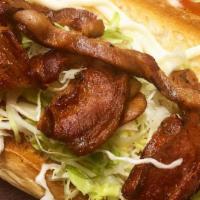 Blt Sandwich · Bacon lettuce and tomato sandwich

turkey bacon is also available.
