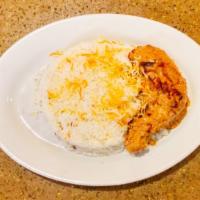 Roast Polao · Chicken, leg and Thai cooked with yogurt and onion paste served with kalijira rice.