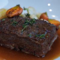 Braised Beef Short Ribs · A Craft NYC classic, this fall apart tender beef is an explosion of umami flavor and texture...