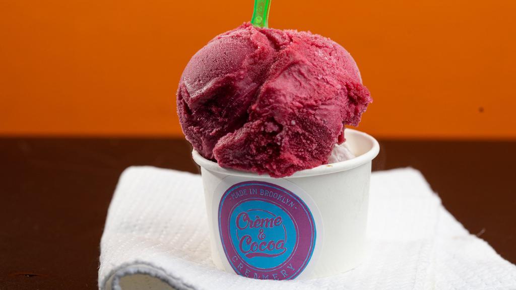 Hibiscus Fleur (Sorbet) · Brewed hibiscus leaves with cinnamon, cloves, star anise, allspice & ginger.