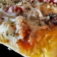 Meatball Flatbread Pizza · Meatball Flatbread Pizza