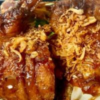 Duck Tamarind · Crispy Duck in Tamarind Sauce served with Jasmine Rice