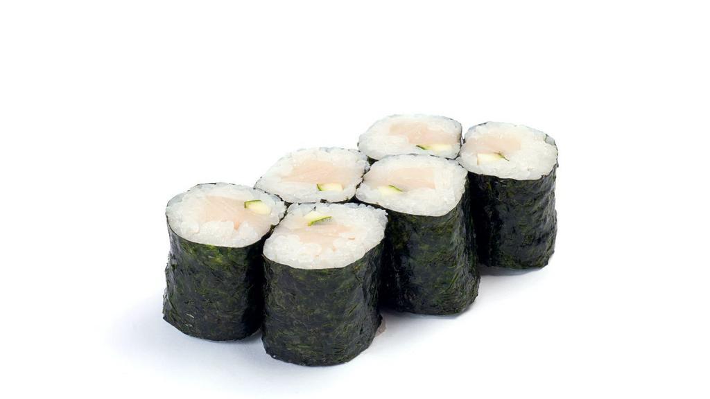 Spicy Yellowtail Roll · Spicy yellowtail roll with sashimi grade yellowtail.
