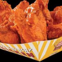 Buffalo Wings (10 Piece) · Spicy, Sweet & Sour, Barbecue, Honey Barbecue, or Garlic Parmesan
