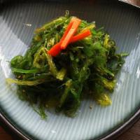 Seaweed Salad · Fresh seasoned seaweed.