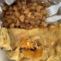 Omelets With Kielbasa And Cheddar Cheese · 