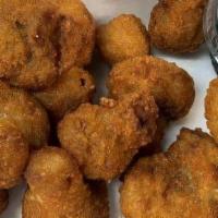 Breaded Mushrooms · Breaded Mushrooms served with a side of Ranch