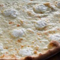 White Pizza · Grande mozz and ricotta.