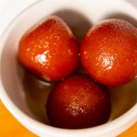 Bengali Gulab Jamun · Pastry Balls Made From Milk Dough Fried Until Golden Brown, And Served In A Sugary Syrup Wit...