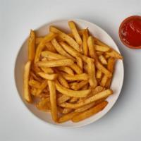 *Hand-Cut French Fries · Crispy, cut to the perfect thickness, and a necessity for every meal!