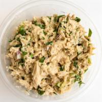 Tuna Salad · All White Albacore Tuna, Organic Celery, Organic Parsley, Organic Red Onion, Spectrum Brand ...