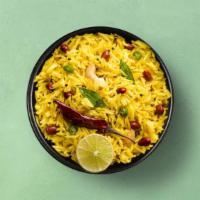 Lemon Rice · Long grain aromatic basmati rice, steamed to perfection and tempered with lemon juice, black...