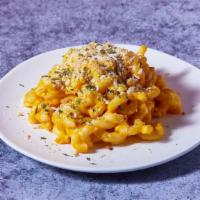 Mac ＆ Cheese · Macaroni prepared with freshly made cheese sauce, and bread crumbs