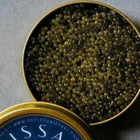 Black Caviar- 125G · 125 grams of Black Hybrid Kaluga Caviar from China.