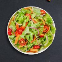Romaine Empire Salad · Romaine lettuce with selected toppings.