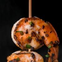 Grilled Shrimp Kebab Entree · Jumbo shrimp perfectly marinated in our herbs then grilled with chef's special touch served ...