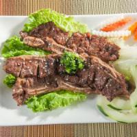 Grilled Short Rib With Rice · 