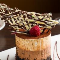 Torta Di Cioccolato · Chocolate mousse cake.